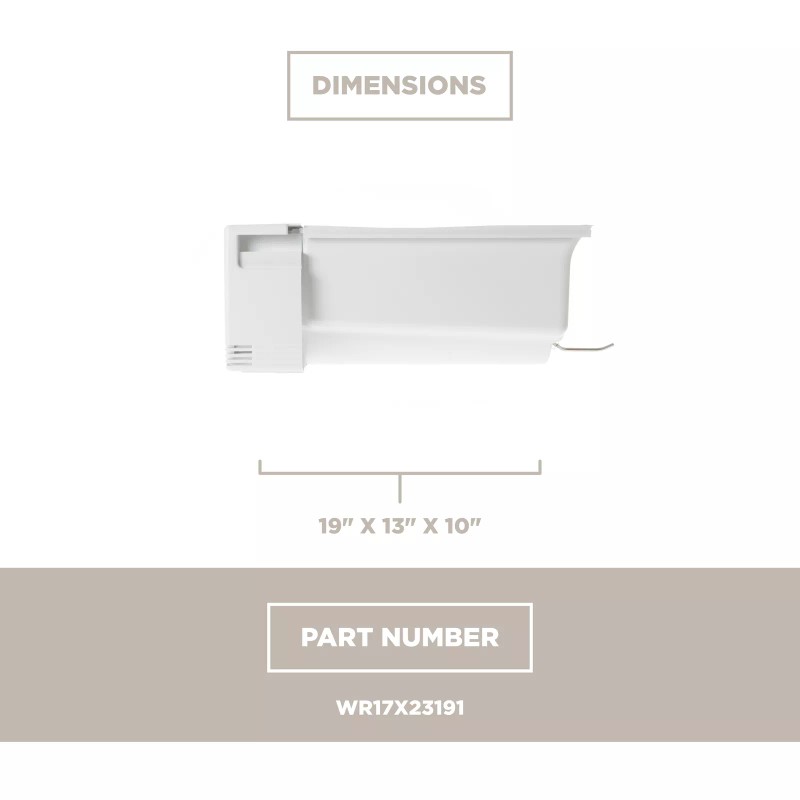 GE Appliances WR17X23191 Refrigerator Ice Container Assembly