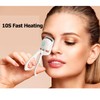 Electric Eyelash Curler Mini Portable USB Rechargeable Temperature Control Long