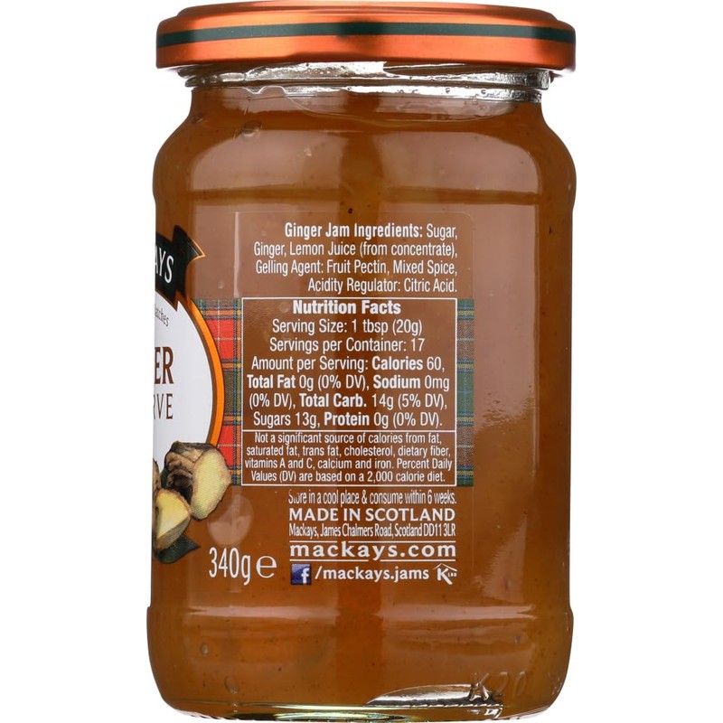 McKay's Preserve, Spice Ginger, 12-Ounce (Pack of 6)
