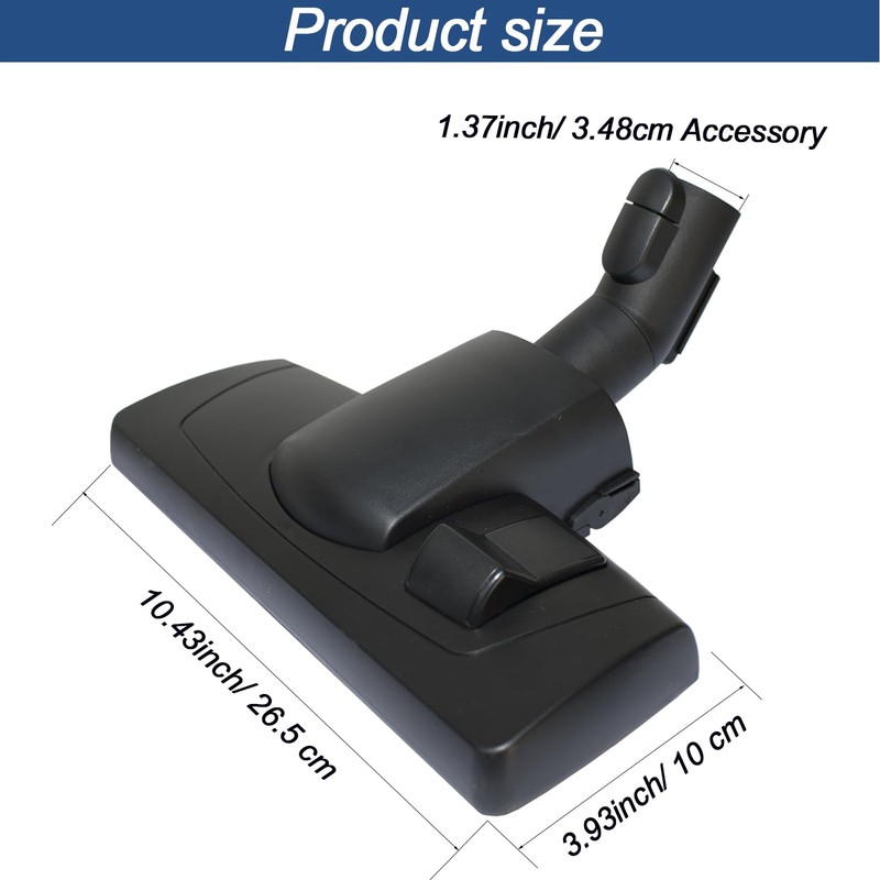 Replacement Vacuum Head Compatible with Miele Vacuum Cleaners| Works on