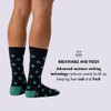 BARGAIN BUNDLE Cotton Patterned Crew Socks for Men - Size