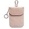 RFID Signal Blocker Faraday Pouch for Car Keys, Premium PU