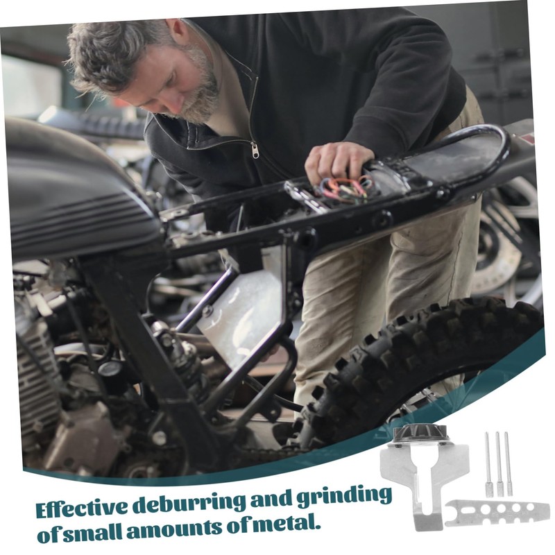 KONTONTY Electric Chainsaw Sharpener Grinding Stone File Attachment Kit for