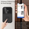 Remote Video Doorbell Camera Wireless Intercom Doorbell , HD Night