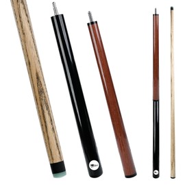 HMQQ Heavy Jump Break Pool Cue 3-Piece 19oz – Stiff 14mm Bakelite Tip, Turbo Joints, Billiard Cue Stick for Powerful Jump & Break Shots