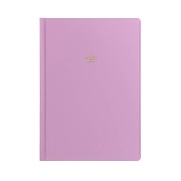 Letts Icon A5 Address Book Pink
