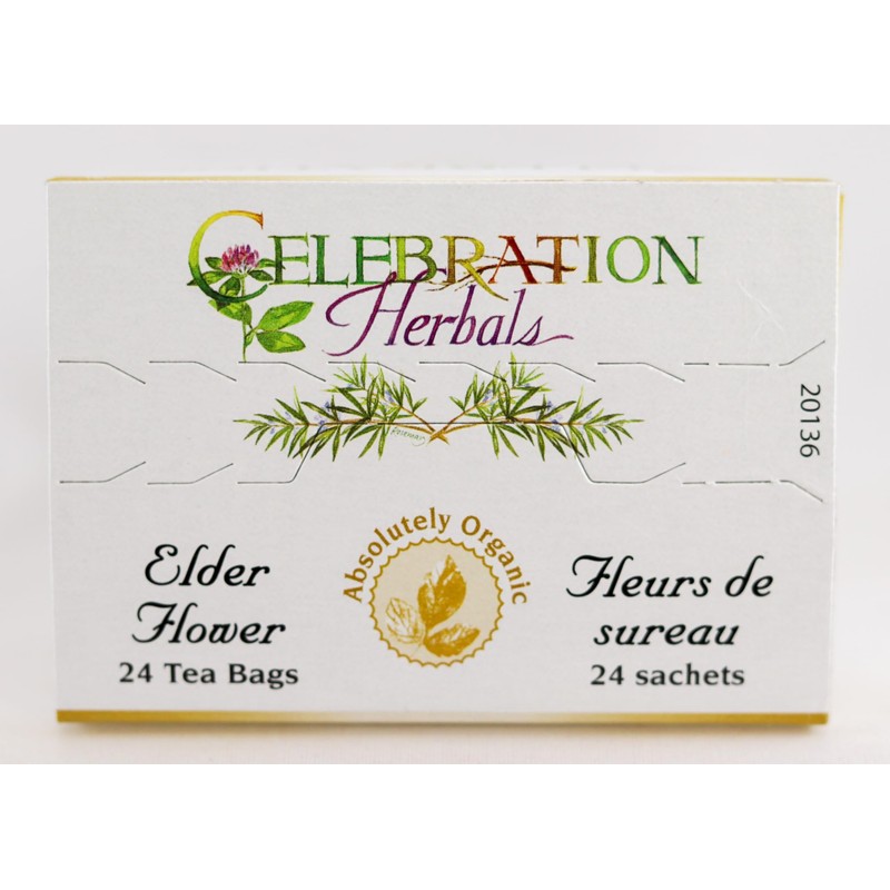 Celebration+Herbals+Organic+Elder+Flower+Tea+Bags+24+Count