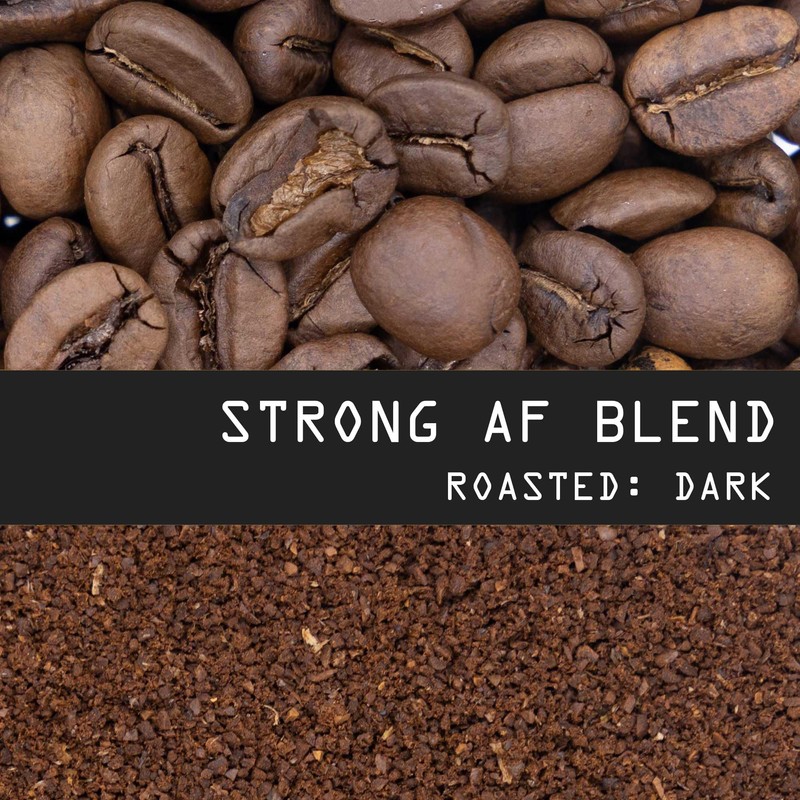 Rave Coffee - Strong AF Blend Nº 666, Cafetière Grind