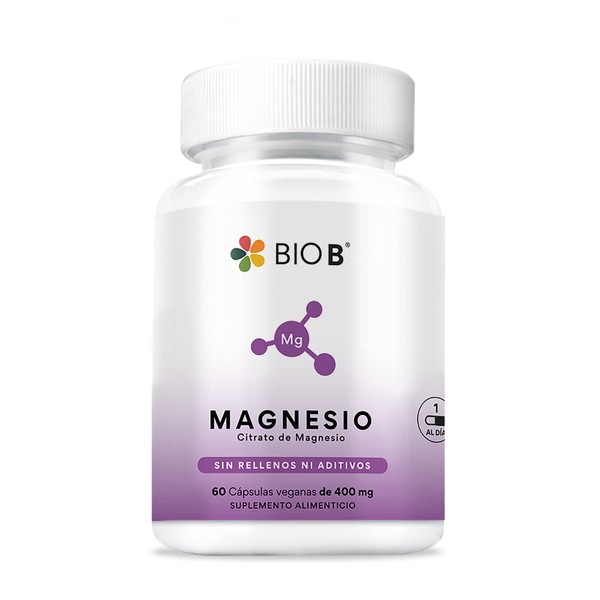 BIO B | Magnesio | 60 cápsulas veganas