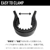 Kouei Kasei KFBS21B-8400 Anti-Vibration Resin Pipe Clamp 1.2 inches (30