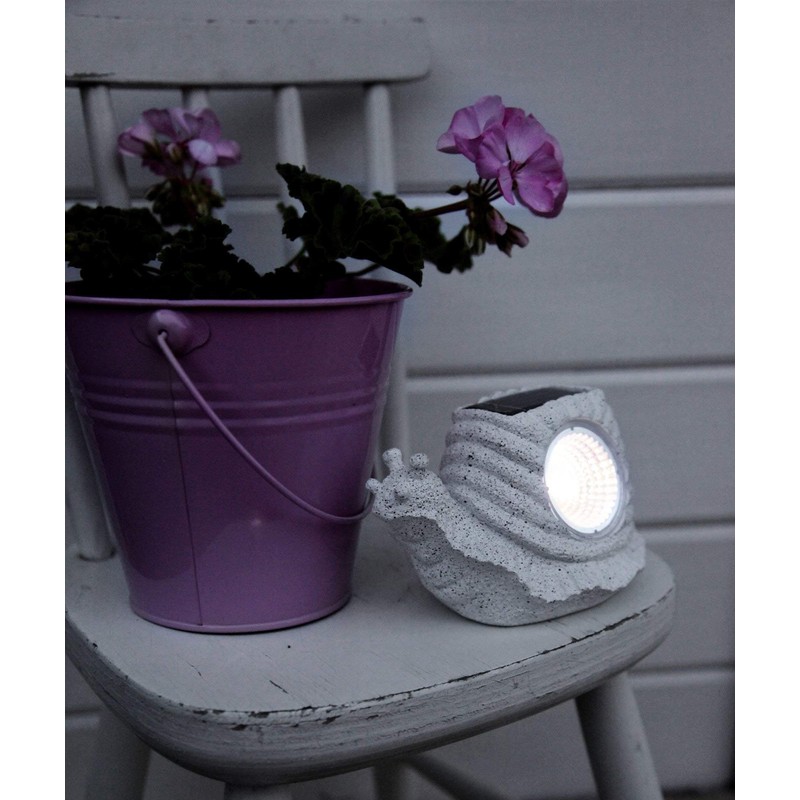 Best Season 477-27 LED-Solarstein "Schnecke"