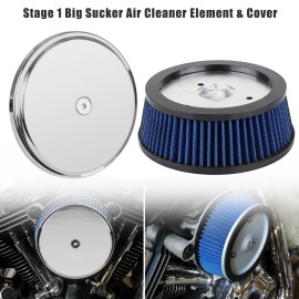 Unbranded Stage 1 Air Cleaner Element Cover For Harley Electra Glide Ultra Classic FLHTCU