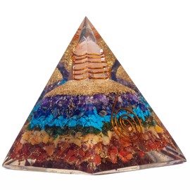 Orgone Pyramid for E-Energy Protection & Healing- Meditation orgonite Pyramid