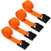 Lashing Strap Short Orange 1" x 6.5 ft, Cam Buckle