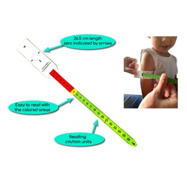 Cinta métrica para niños de 6 a 59 meses (50)