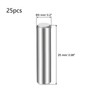 TOP-VIGOR 25Pcs 5mm x 25mm Dowel Pin Shelf Support Pegs,