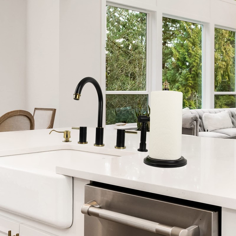 Akicon Paper Towel Holder Stand for Kitchen Countertop & Dining