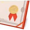 CRASPIRE Graduation Cap Gold Certificate Seals Diploma Embossed Foil Stickers
