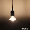 4W Half Chrome Light Bulbs Dimmable G45, Silver Tipped Mirror
