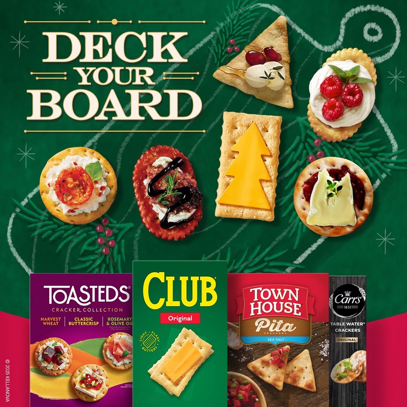 Carr's Table Water Crackers, Baked Snack Crackers, Party Snacks, Original,