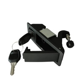 4Pcs Compression Latch Lock Trigger Latch Lock Compression Latches Flush Mount Zinc Alloy Adjustable Lever Hand Operated Black