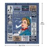 Mubpean Flight Attendant Gifts, Gifts for Flight Attendants Blanket 60"x50",