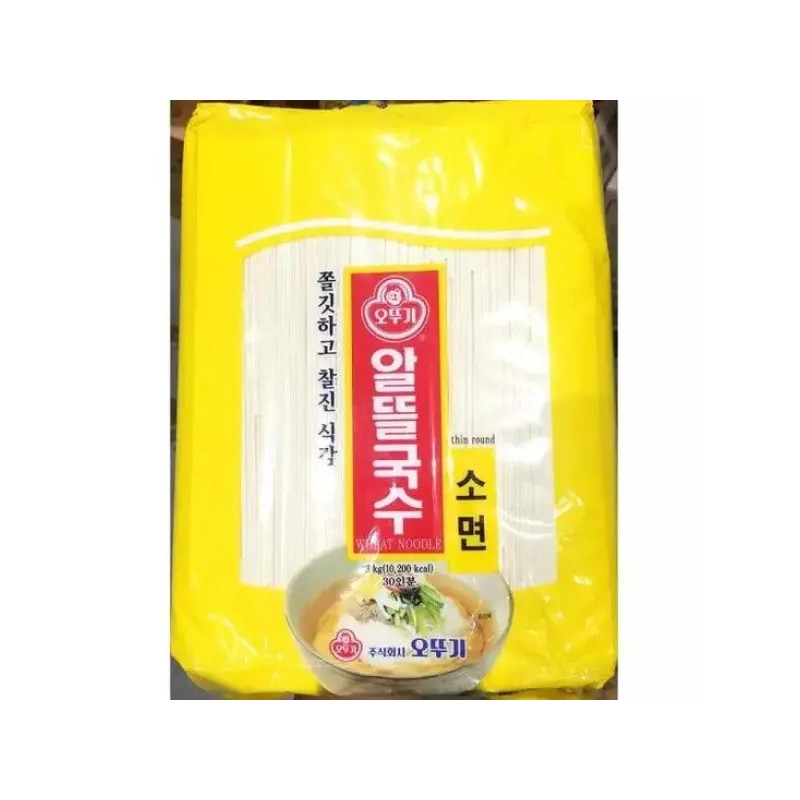 Ottogi 식자재 국수 소면 오뚜기 식당용 업소용 누들 3kg Ottogi