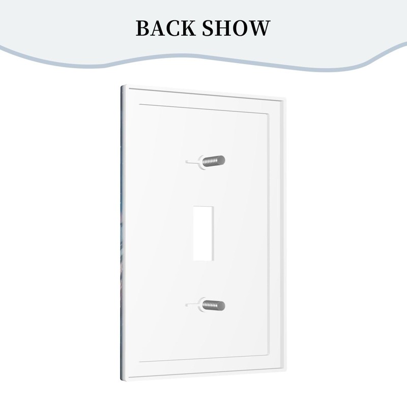 Decorative Art Light Switch Covers Enchanted Castle Single Toggle Wall
