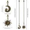 Ceiling Fan Pull Chain Set, 4PCS Moon and Sun Pattern