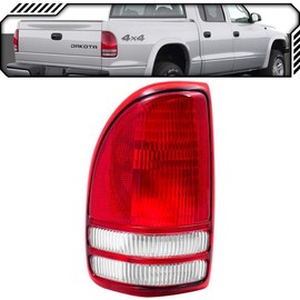 EPIC LIGHTING OE Style Halogen Tail Light Assembly Replacement for DODGE 97-04 DAKOTA [ CH2800126 55055113 ] Left Driver Side