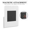 MoKo Magnetischer Stiftehalter, 2 Pack Magnetisch Zeitungshalter Wand, A4 Dokumentenhalter