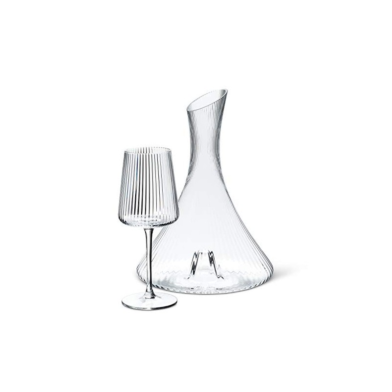 Abbott Collection Tight Optic Wine Glass - 8.5" H (12oz)