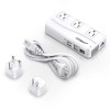 BESTEK Universal Travel Adapter 220V to 110V Voltage Converterwith 6A