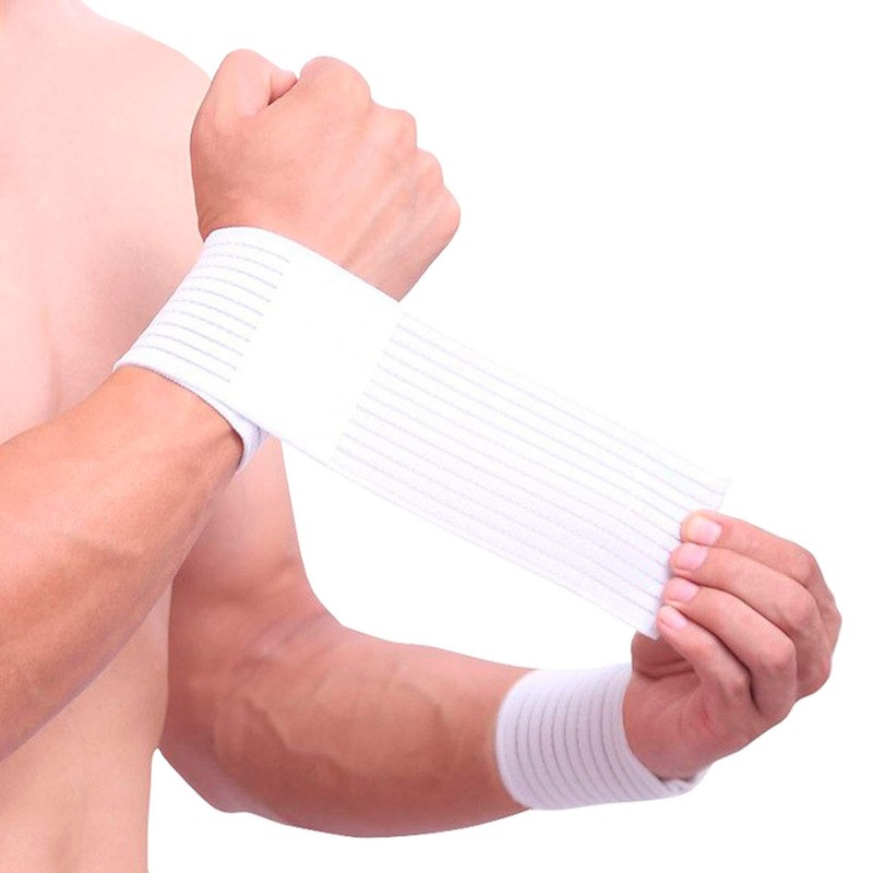 Elastic Wrist Bandage with Velcro for Support and Stabilisation -