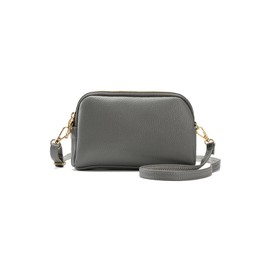 TOEDNNQI Women's Shoulder Bag, Cross-body Shaped, Small, Lightweight, Karui Pochette, Shoulder Bag, Crossbody Bag, Mini Bag, Cute, Stylish, Lightweight, Gift, Gift, gray