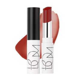 BOM COSMETICS Dewy Lip Balm #7 PURE CHILI, Sheer Glow Lip Care with Vitamin E and Shea Butter for Hydration, Nourishment, and Plump Lips, Buildable Juicy Shine in 7 Lively Colors, Korean Lip Makeup