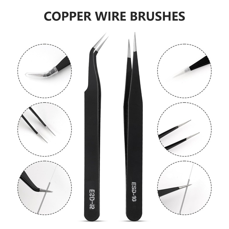 YIBEICO 16 Pieces 3D Printer Nozzle Wrench Cleaning Kit,3D Printing