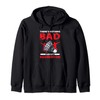 Theres Nothing Bad About Badminton Funny Player Hooded Jacket, black