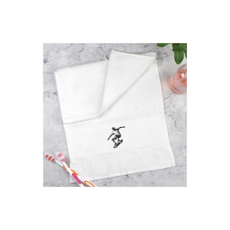 Azeeda 'Skateboard Champion' Flannel/Guest Towel (TL00066110)