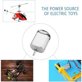 Pack of 20 DC Micro Motor, 3 V Mini Small Electric Motor for Toy Cars, Scientific Experiments, DIY Toy, 15000 RPM