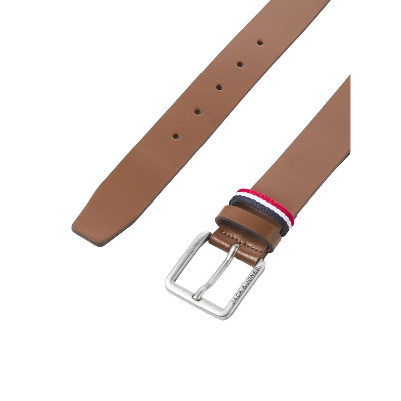 JACK & JONES Male Belt, Cognac