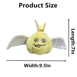 Suyudian - Juego de 3 plantas de felpa PVZ y zombis, 1 2 juguetes suaves de peluche, ajo, maíz, hongo púrpura, muñeca de figura PVZ, gran regalo para niños y niñas