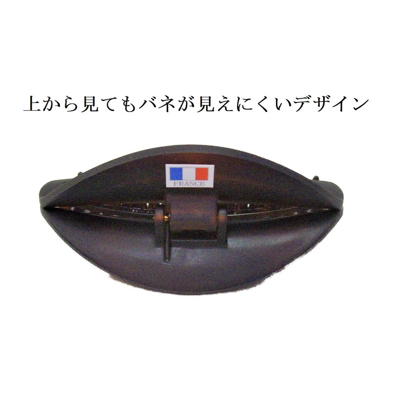 Clip French Vance Half Moon Shape Hollow Out Matte Color