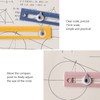 Drawing ToolMath Classroom Supplies Student Drawing Compass Straightedge Learning Tool