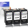 KCMYTONER 245XL 245 XL Remanufactured Ink Cartridge Replacement for Canon