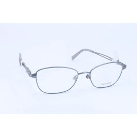 Titanium 220 T220-04 Platinum Oval Women Full Rim 55-18-135 Eyeglasses Frames