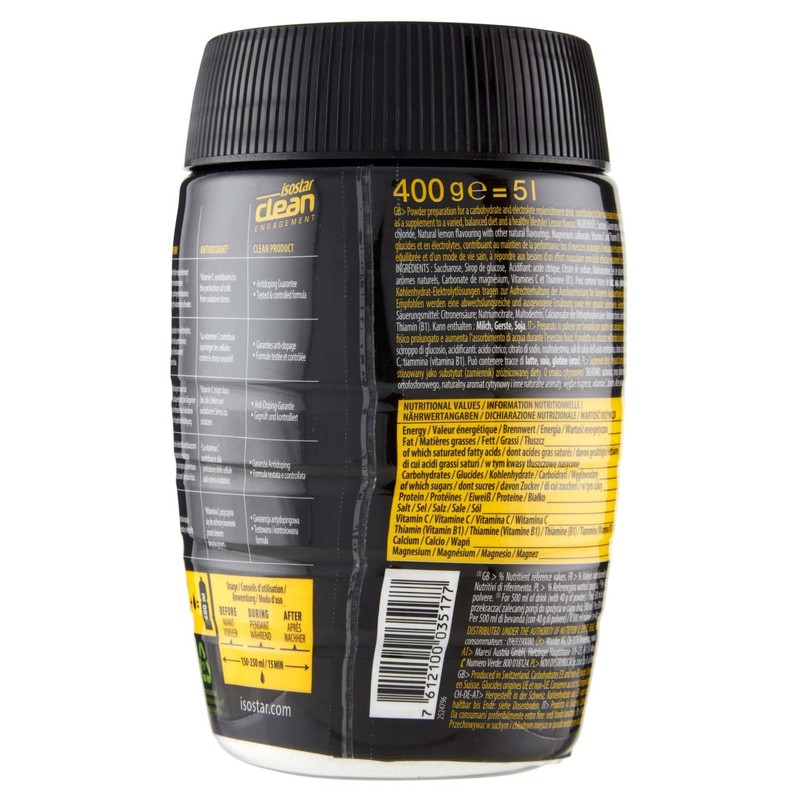 ISOSTAD - HYDRATE & PERFORM LIMONE, Preparato in polvere per