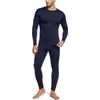 TSLA CLSL Men's Thermal Underwear Set, Microfiber Soft Fleece Lined