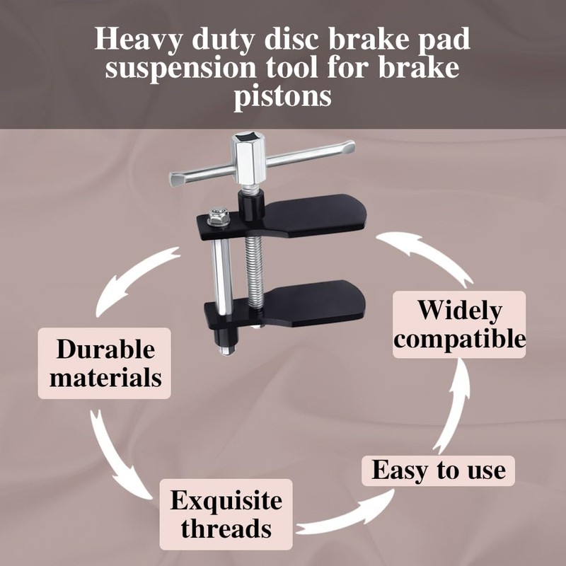 Wedcool Brake Pad Removal Tool, Caliper Compression Tool, Spreader Clamp,