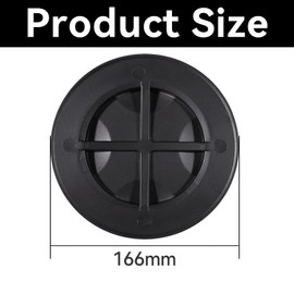 SANTUO Front Wheel Arch Headlight Access Cover Lid for MINI R56 LCI/Clubman R55 LCI Clubman R55 Cabrio R57 2005-2015 Mini F55 F60 51772751776 Lining Bulb Cap Car Replacement Part